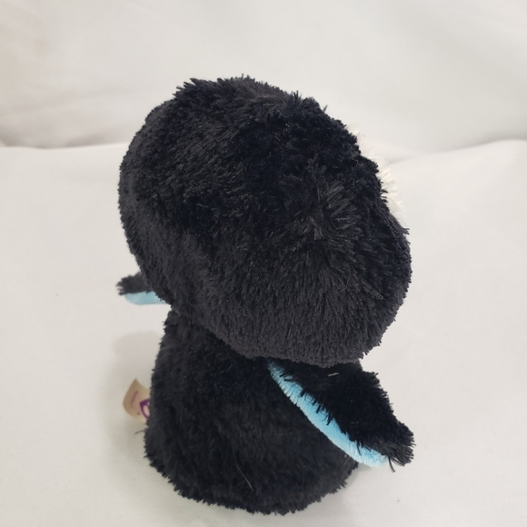 TY Beanie Boos Waddles Penguin Plush Stuffed Toy 6 Inch 2012 Purple Tag - Picture 3 of 8